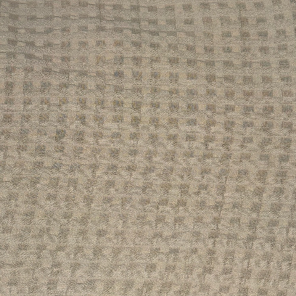 Free People free-est Pucker Check Wrap Shorts Oatmeal 100% Cotton Size L - Picture 11 of 14